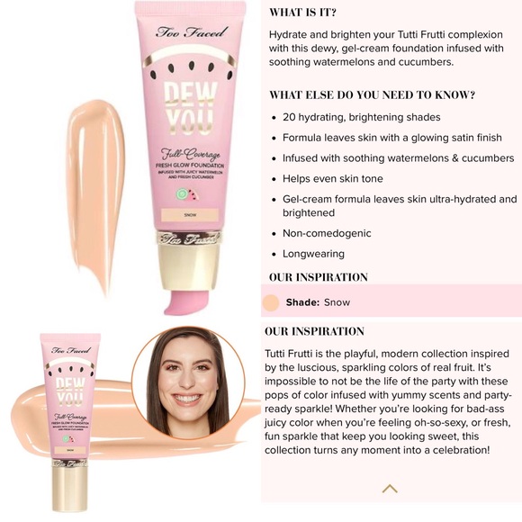 💖Too Faced Tutti Frutti 💖 - Picture 8 of 8